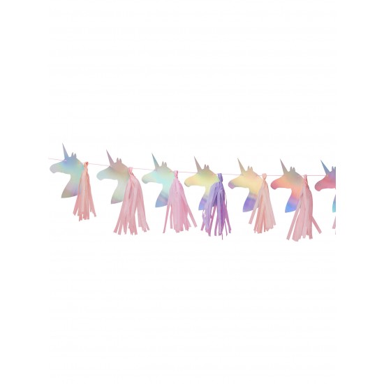 Unicorn Tassel Garland Iridescent
