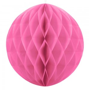 Honeycomb Ball - Bright Pink 20cm  