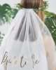 Bride To Be - Eucalyptus Veil & Crown Hen Party