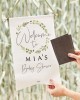 Customisable Baby Shower Welcome Sign