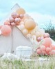 Luxe Peach, Nude & Rose Gold Balloon Arch Kit Large