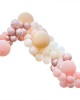 Luxe Peach, Nude & Rose Gold Balloon Arch Kit Large